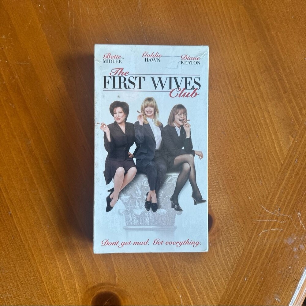 The First Wives Club (VHS, 1997) Bette Midler Goldie Hawn Diane Keaton